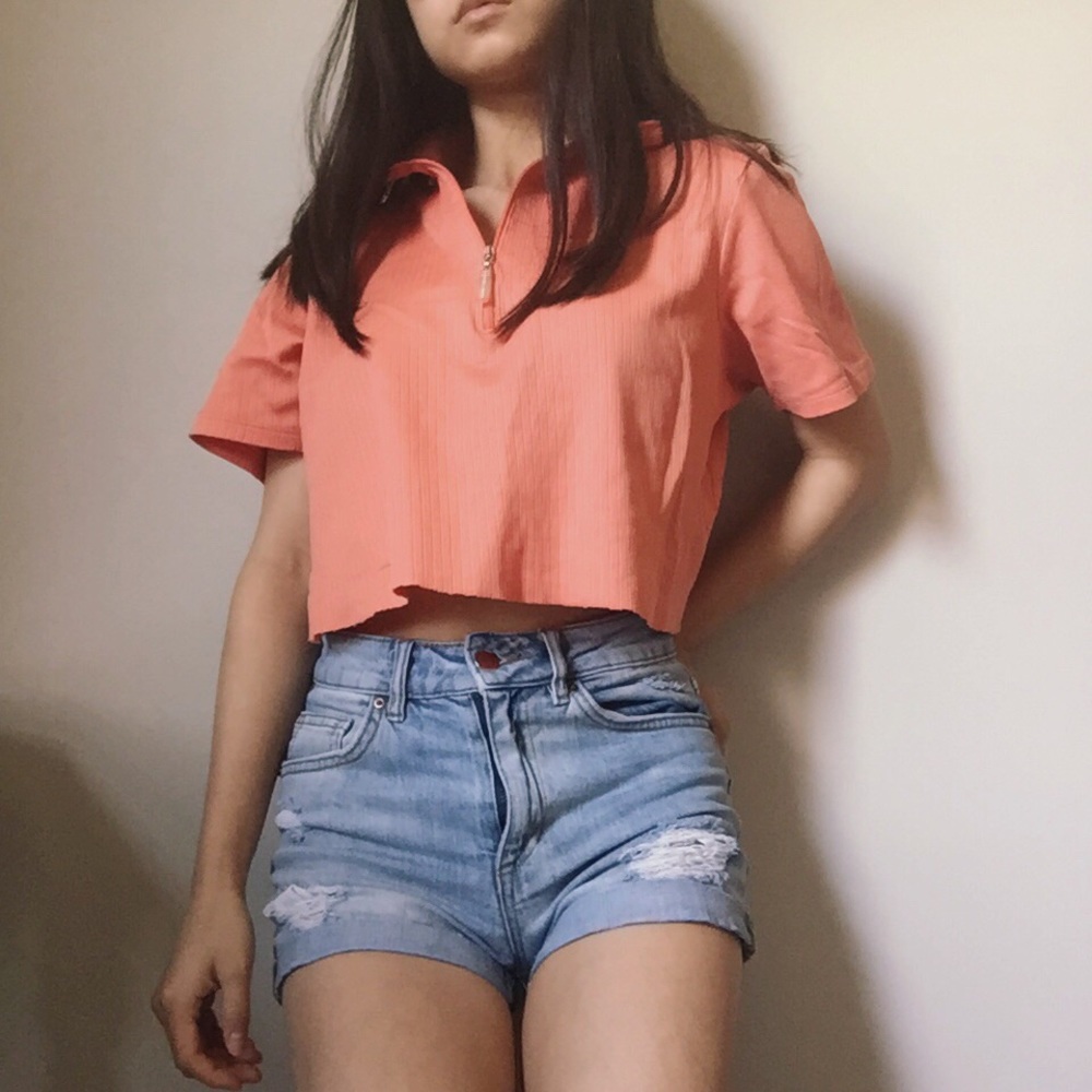 Cropped Zip-up